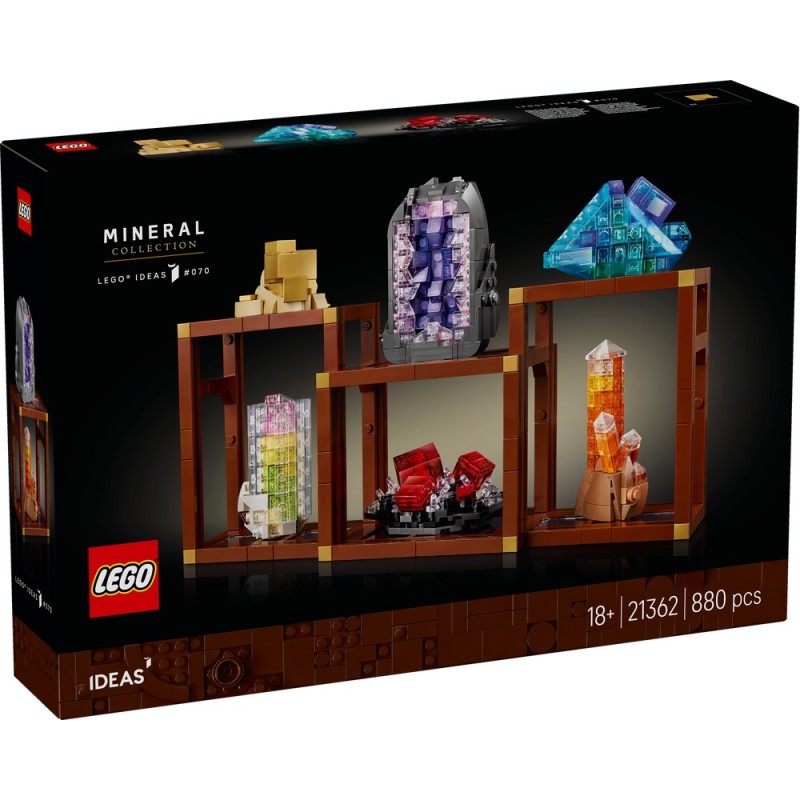 Collezione di minerali - Lego Ideas 21362