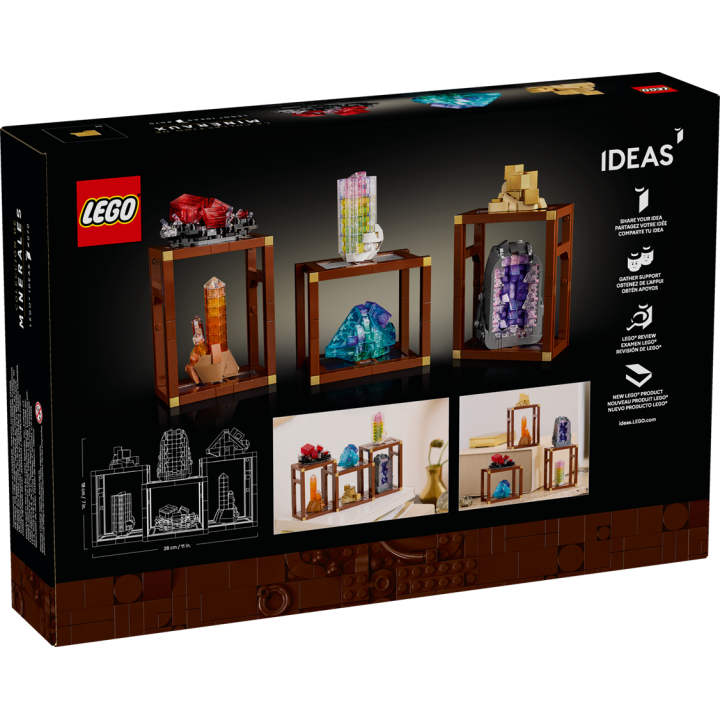 Collezione di minerali - Lego Ideas 21362