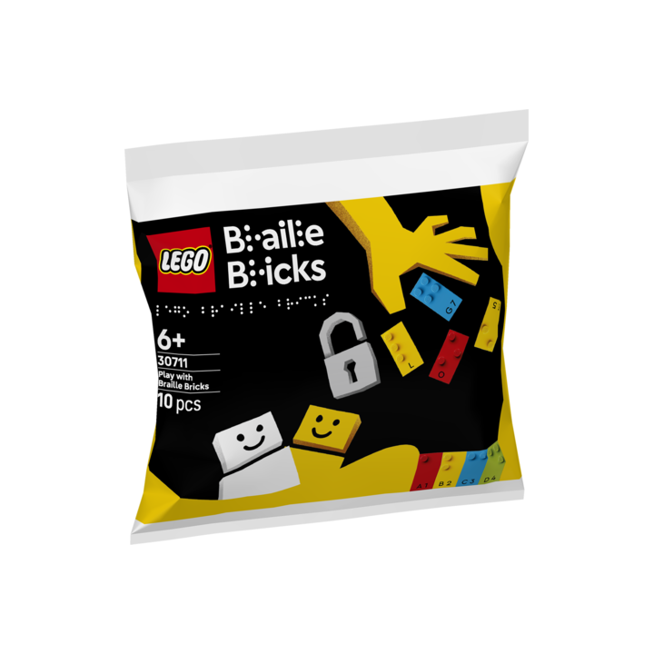 Gioca con i mattoncini Braille - Lego 30711