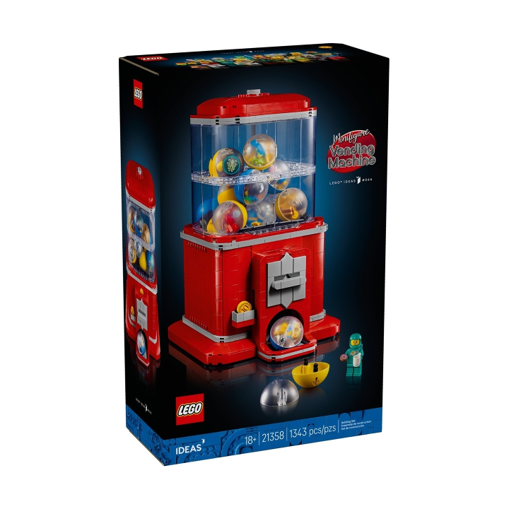 Distributore automatico di minifigure - Lego Ideas 21358