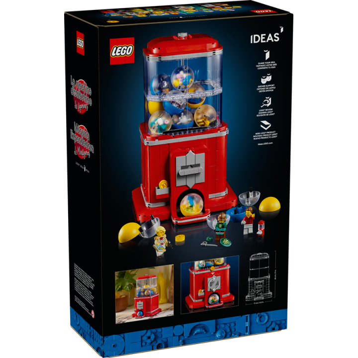 Distributore automatico di minifigure - Lego Ideas 21358