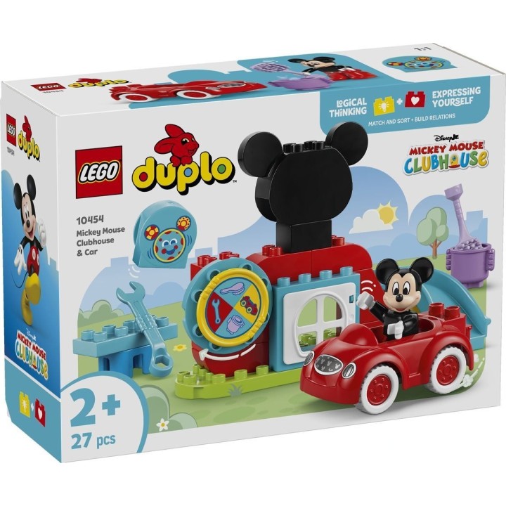 La casa e l’auto di Topolino - Lego Duplo 10454