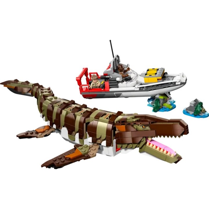 L’attacco del Mosasauro in mattoncini - Lego Jurassic World 76974