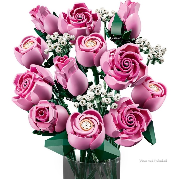 Bouquet di rose rosa - Lego Botanical 10374
