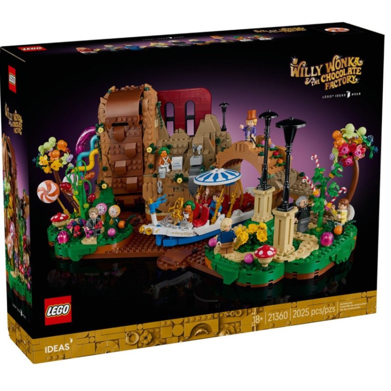 Willy Wonka e la fabbrica di cioccolato - Lego Ideas 21360