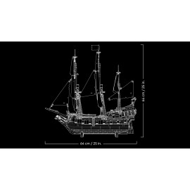 Nave pirata del Capitano Jack Sparrow - Lego Icons 10365