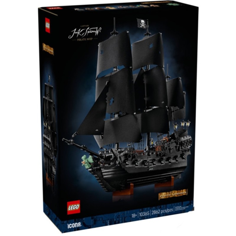 Nave pirata del Capitano Jack Sparrow - Lego Icons 10365