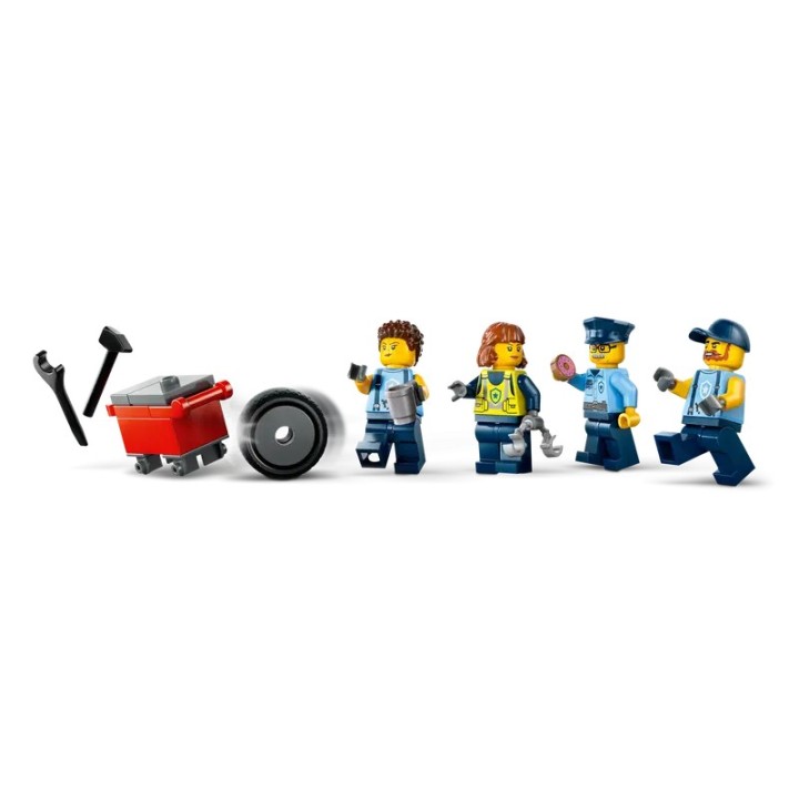 Officina delle auto della Polizia - Lego City 60457