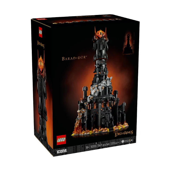 Il Signore degli Anelli: Barad-dûr™ - Lego Icons 10333