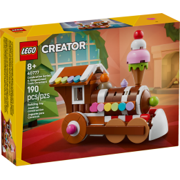 Serie Celebrazione: Ornamento Treno di pan di zenzero - Lego Creator 40777