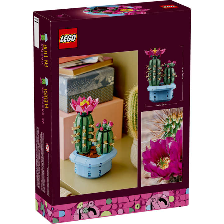 Cactus in fiore - Lego Botanical 11509