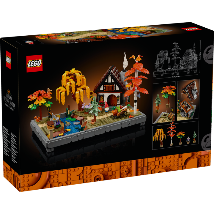 Giardino autunnale del cottage - Lego Icons 11372