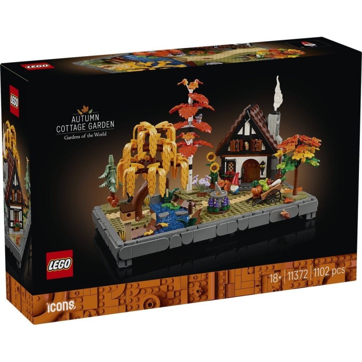 Giardino autunnale del cottage - Lego Icons 11372