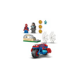Spidey sulla moto contro Rhino - Lego Marvel 11206