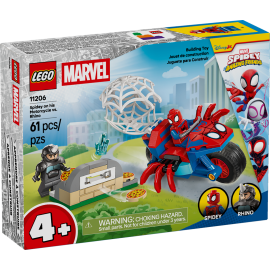 Spidey sulla moto contro Rhino - Lego Marvel 11206