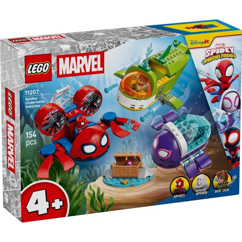 Spidey: Veicoli subacquei - Lego Marvel 11207