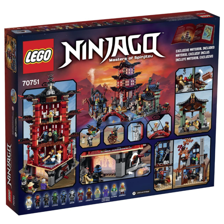 Tempio di Airjitsu - Lego Ninjago 70751