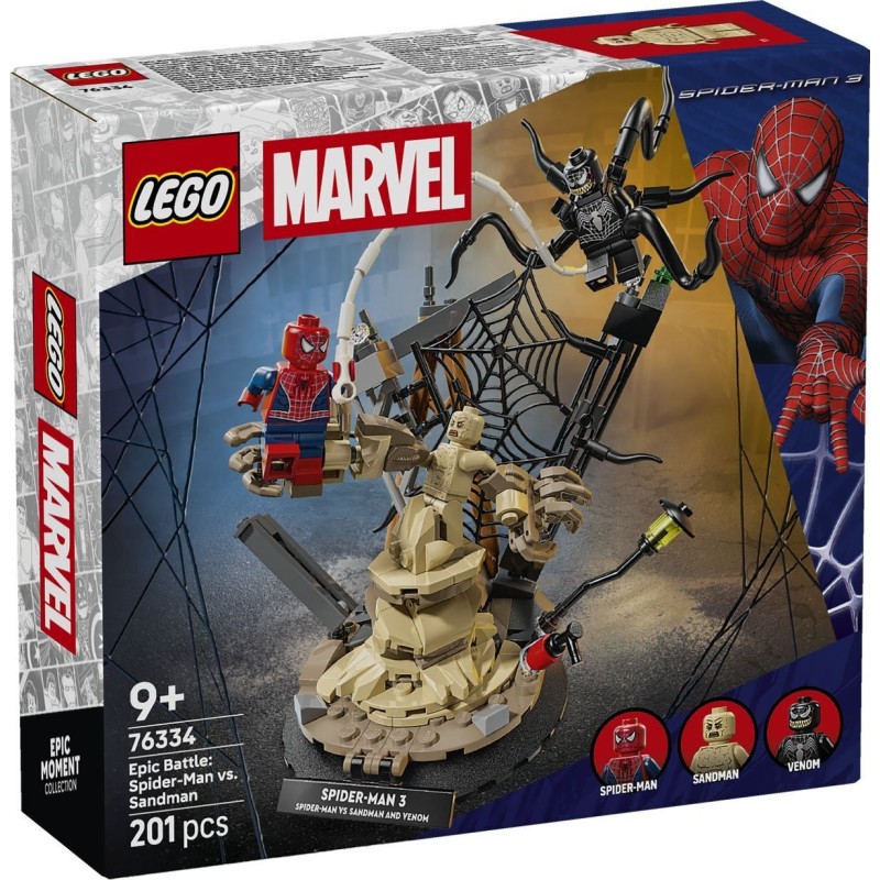 Battaglia epica: Spider-Man vs. Sandman - Lego Marvel 76334