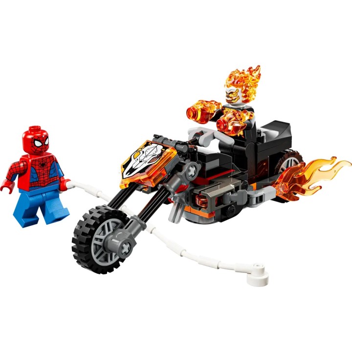 Spider-Man vs. Ghost Rider in motocicletta - Lego Marvel 76335