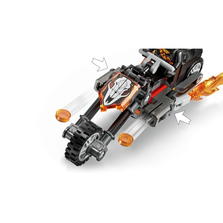 Spider-Man vs. Ghost Rider in motocicletta - Lego Marvel 76335