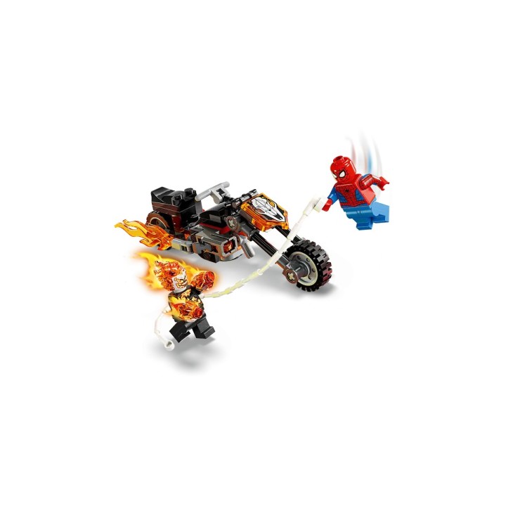 Spider-Man vs. Ghost Rider in motocicletta - Lego Marvel 76335