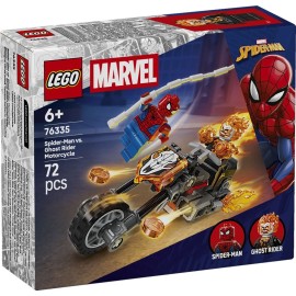 Spider-Man vs. Ghost Rider in motocicletta - Lego Marvel 76335