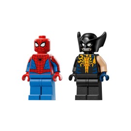 Auto di Spider-Man vs. Venomized Wolverine - Lego Marvel 76336