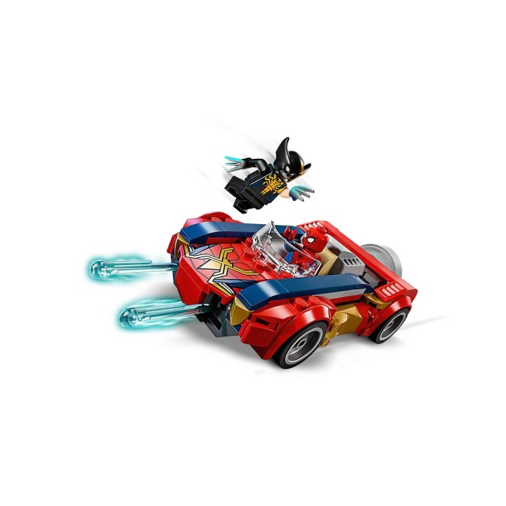 Auto di Spider-Man vs. Venomized Wolverine - Lego Marvel 76336