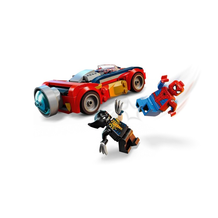 Auto di Spider-Man vs. Venomized Wolverine - Lego Marvel 76336