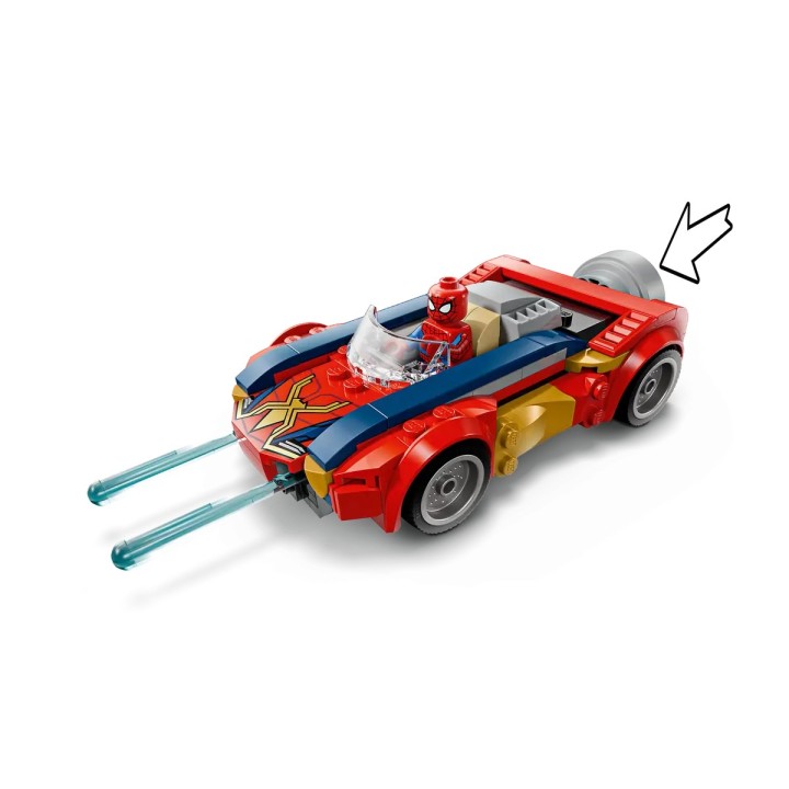 Auto di Spider-Man vs. Venomized Wolverine - Lego Marvel 76336