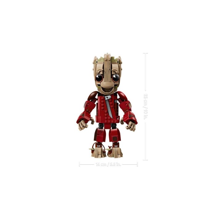 Groot in tuta da Ravager - Lego Marvel 76341