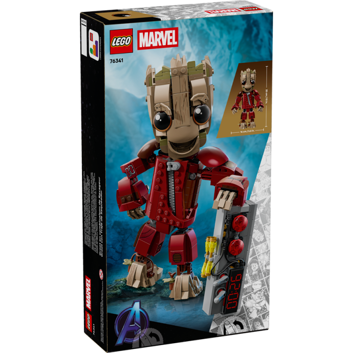 Groot in tuta da Ravager - Lego Marvel 76341