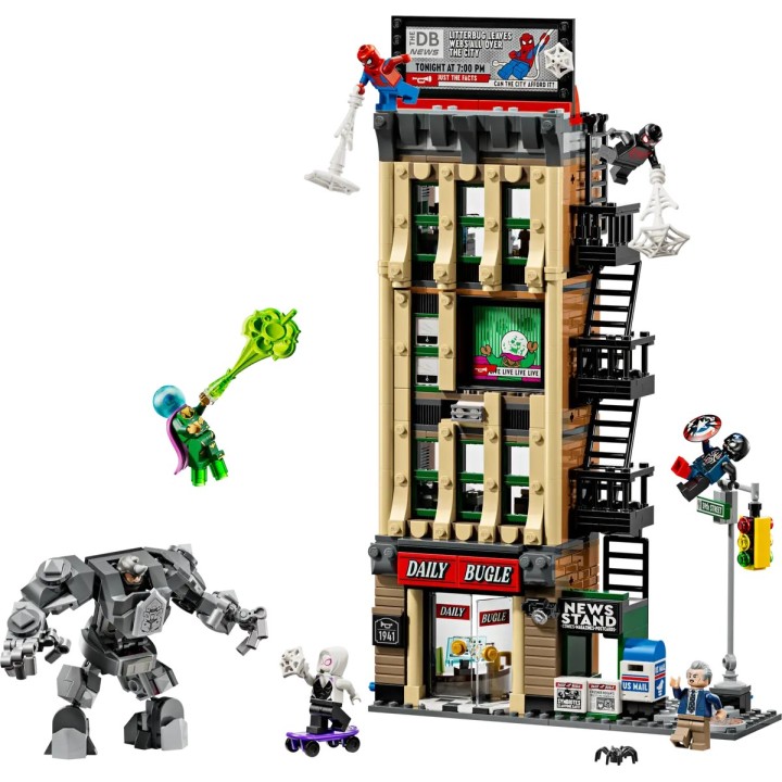 Spider-Man vs. Mysterio: il Daily Bugle - Lego Marvel 76342