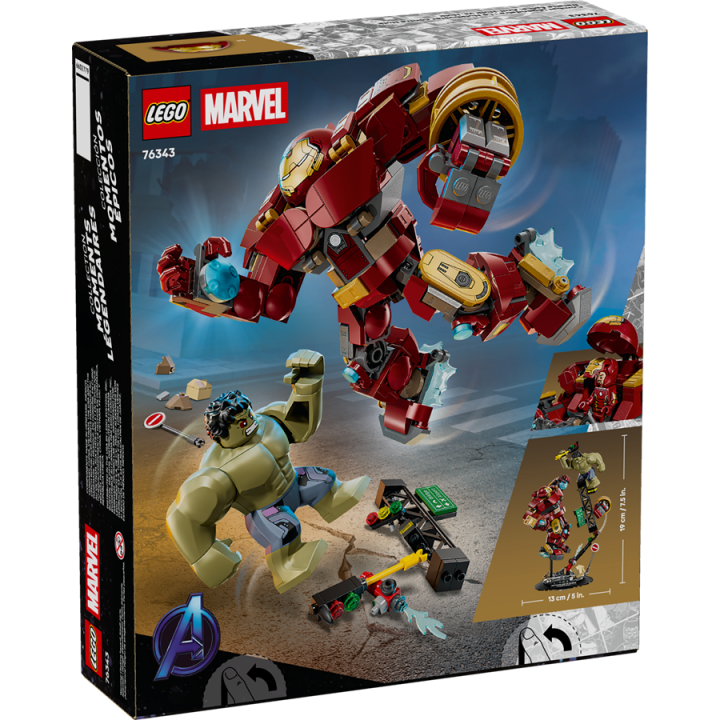 Battaglia epica: Hulkbuster vs. The Hulk - Lego Marvel 76343