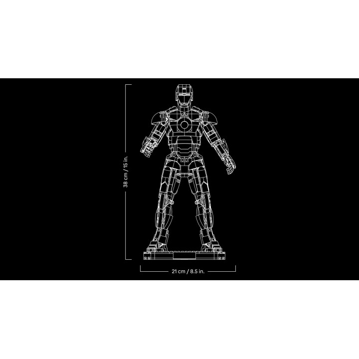 Iron Man Mark 3 – Edizione del collezionista - Lego Marvel 76344