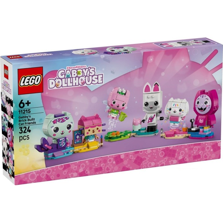 Gli amici gattini di Gabby - Lego Gabby's Dollhouse 11215