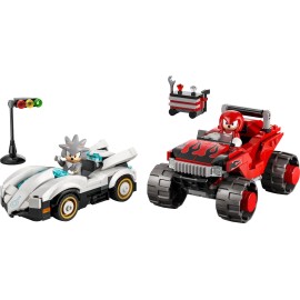 Auto di Silver vs. Monster Truck di Knuckles - Lego Sonic 77118