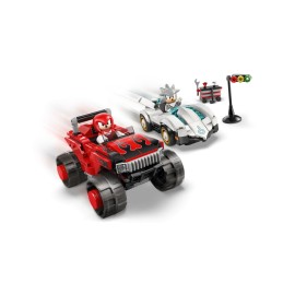 Auto di Silver vs. Monster Truck di Knuckles - Lego Sonic 77118