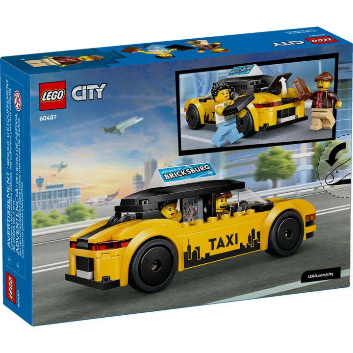 Taxi giallo - Lego City 60487
