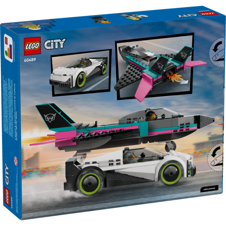 Jet contro Auto sportiva - Lego City 60489