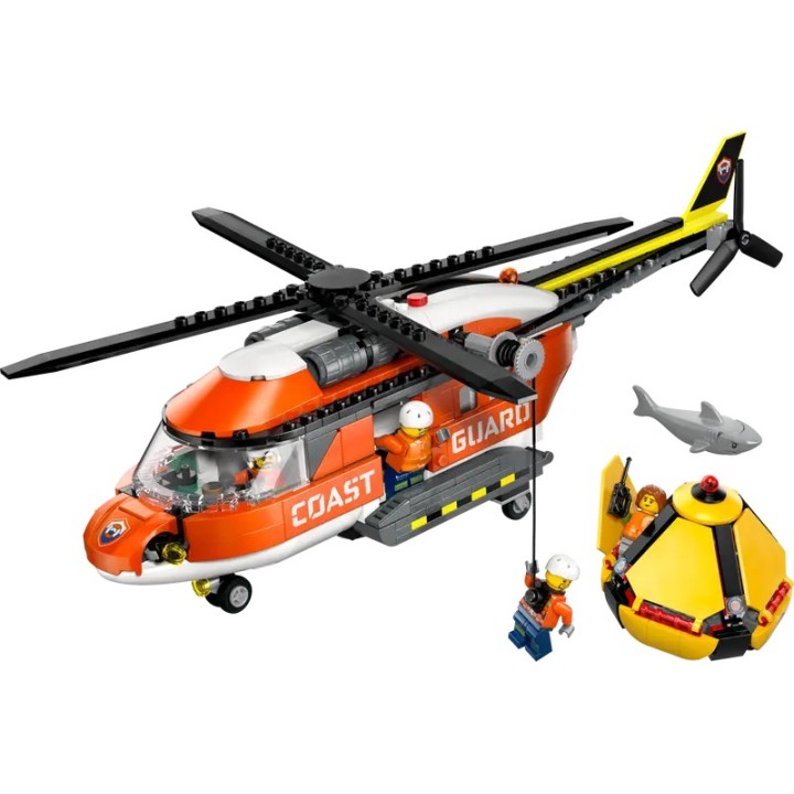 Elicottero della Guardia Costiera - Lego City 60503
