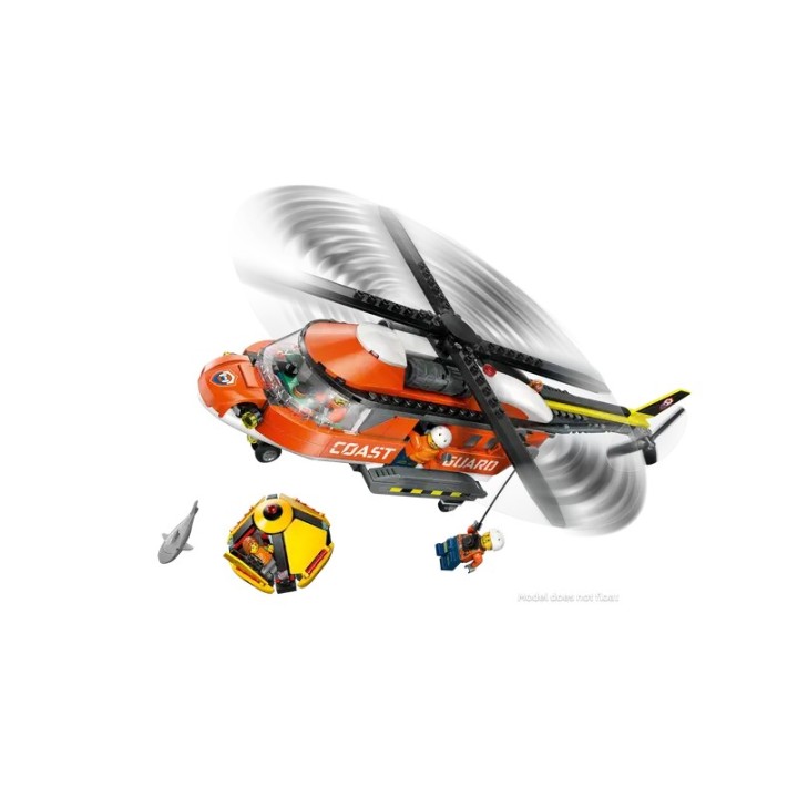 Elicottero della Guardia Costiera - Lego City 60503