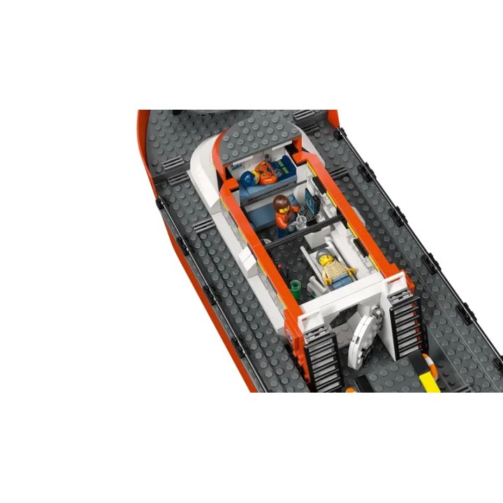 Motoscafo di soccorso ed elicottero della Guardia Costiera - Lego City 60504