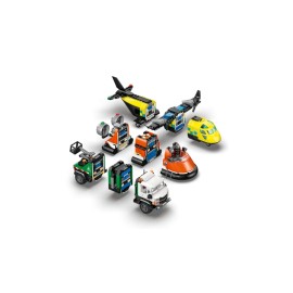 Remix aereo, camion di servizio e hovercraft - Lego City 60505