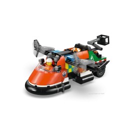 Remix aereo, camion di servizio e hovercraft - Lego City 60505