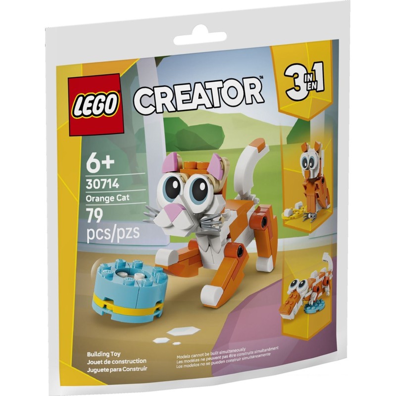 Gatto arancione - Lego Creator 30714