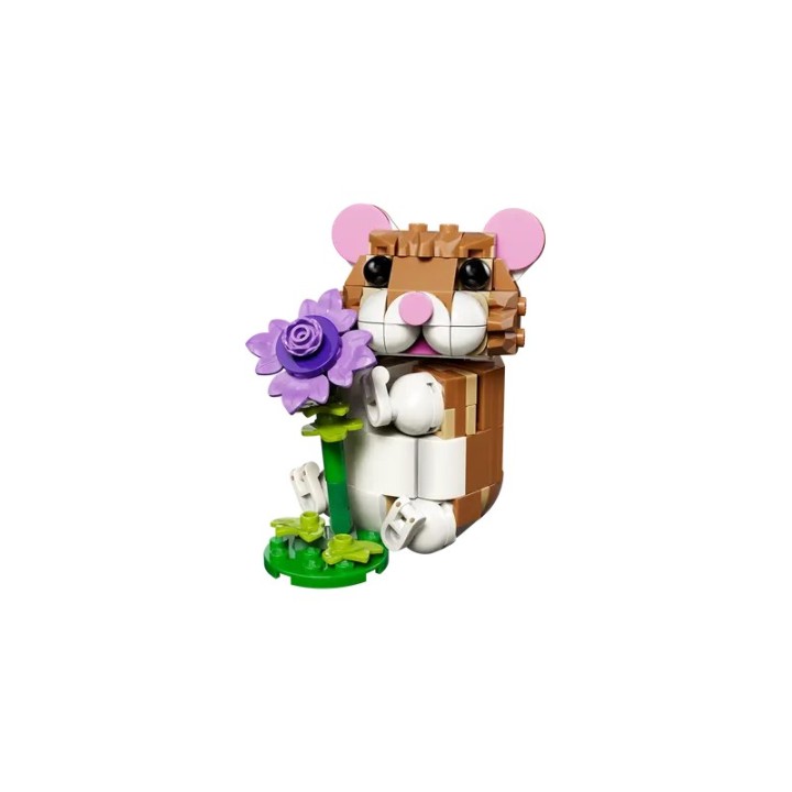Simpatico criceto con fiore - Lego Creator 31376