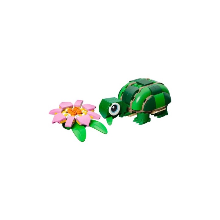 Tartaruga con fiore di ninfea - Lego Creator 31377
