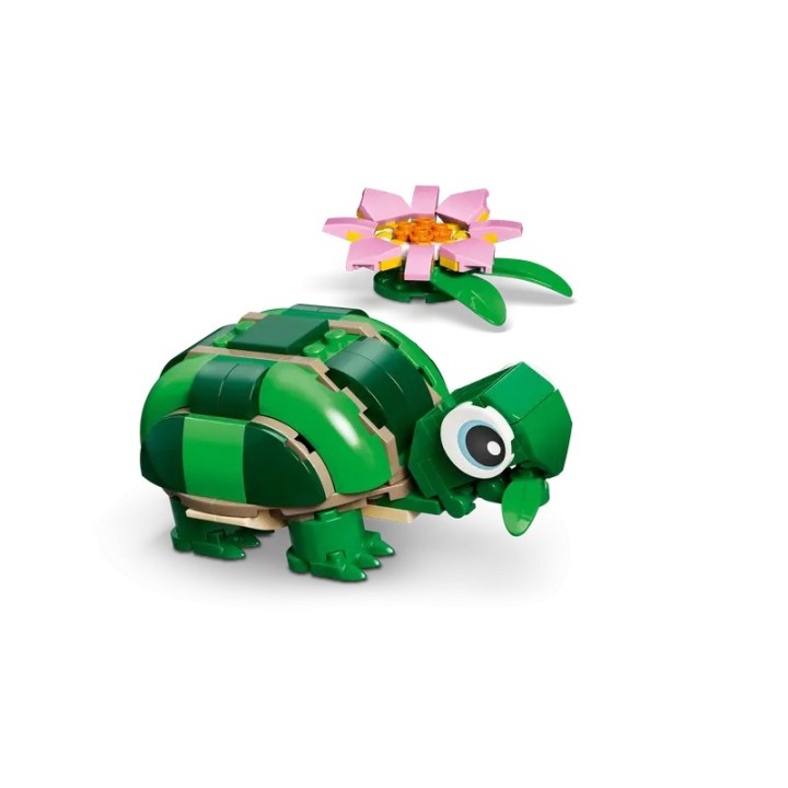 Tartaruga con fiore di ninfea - Lego Creator 31377