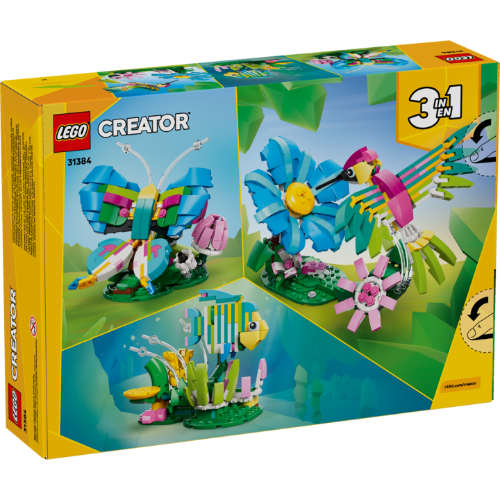 Animali selvatici: colibrì variopinto - Lego Creator 31384
